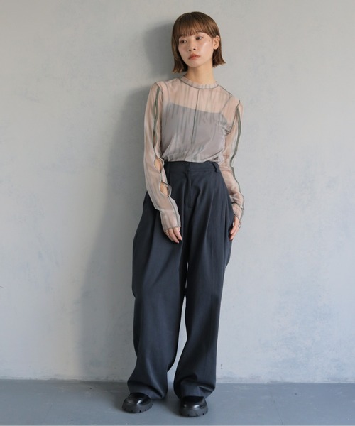 cheriella tシャツ 「cheriella」前後2WAYウェーブホール