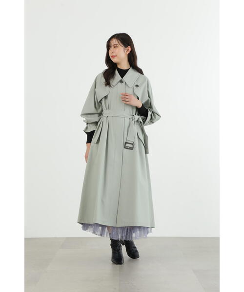 JILL STUART トレンチコート コート オーガニックコットン2WAY