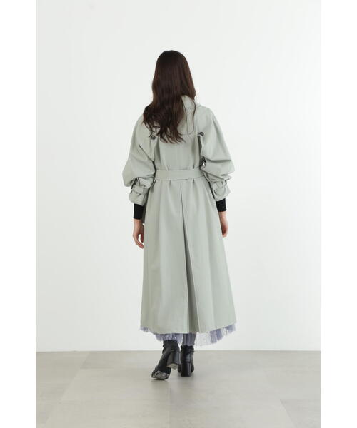 JILL STUART サイドプリーツ　トレンチコート　ブルー 楽天市場】【SALE／50%OFF】サイドプリーツトレンチコート JILL by