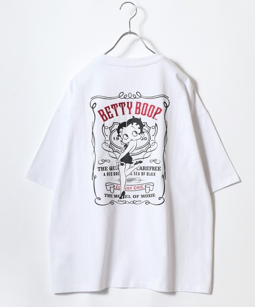 tシャツ Tシャツ メンズ BETTY BOOP（ベティブープ）キャラクターバックプリントTシャツ メンズ レディース｜zozo