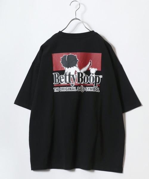 REASON × Betty Boop コラボ　Tシャツ　ブラック　XLサイズ BETTY BOOP tシャツ 別注 BOOP（ベティー ブープ）キャラクター