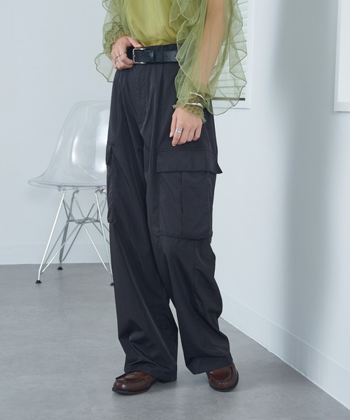 SETUP7（セットアップセブン） カーゴパンツ 「SETUP7」Nylon straight