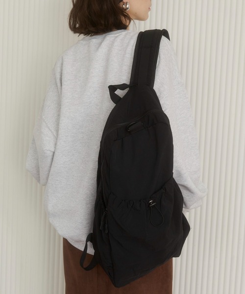 ANGIE デイバック リュック ドローストリング バックパック / リュック
