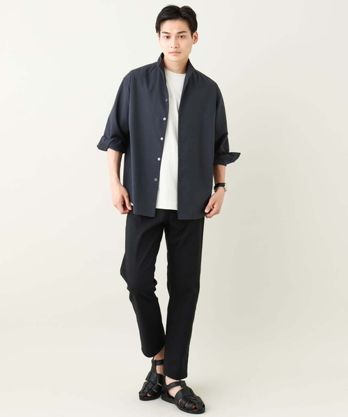 ARMANI スタンドカラー リネン混 ジャケット ARMANI スタンドカラー リネン混 ジャケット リネン混