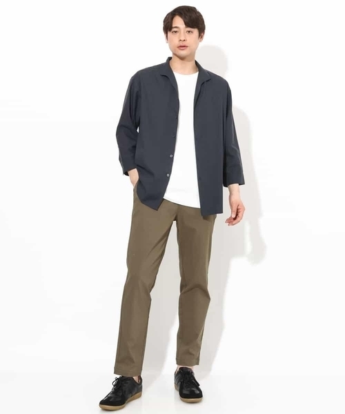 ARMANI スタンドカラー リネン混 ジャケット GIORGIO ARMANI テーラードジャケット スーツ マオカラー