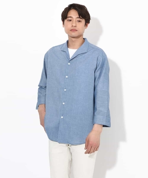 ARMANI スタンドカラー リネン混 ジャケット ☆日本の職人技☆ ARMANI スタンドカラー リネン混 ジャケット