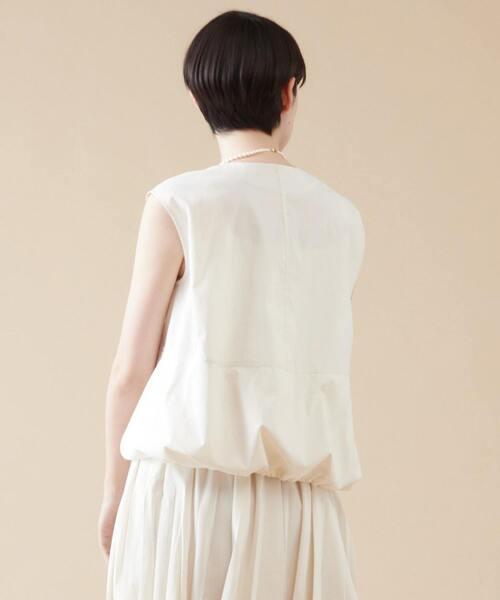 ベスト ジレ shoulder frill double button vest / ショルダー