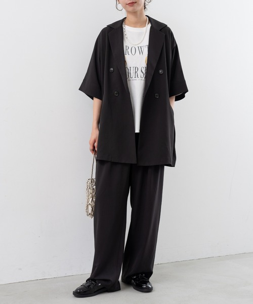 Iirot 黒 テーラードジャケット 半袖 Rick Owens - リックオウエンス RP01B4760 ﾌﾞﾗｯｸ 2Bﾃｰﾗｰﾄﾞｼﾞｬｹｯﾄ
