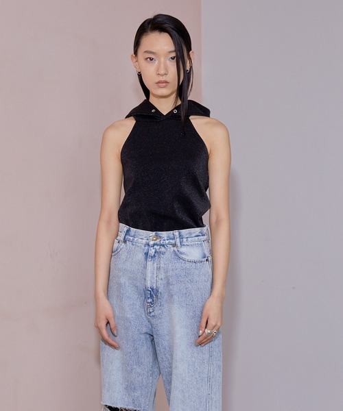 再入荷商品 X-girl◇ジャージ/FREE/ポリエステル/BLK/010GAL01-5290 （X その他