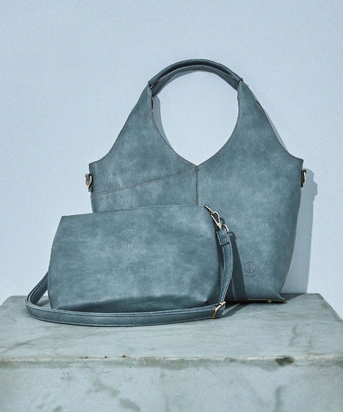 D.KELLY トートバッグ 「D.KELLY」 フェイクレザー 2wayビッグ