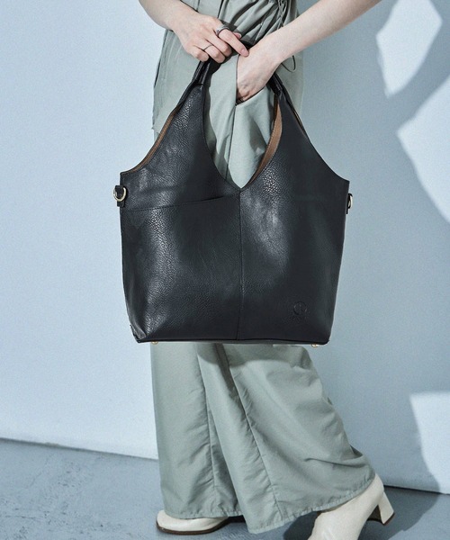 D.KELLY（ディーケリー） トートバッグ フェイクレザー 2wayビッグ