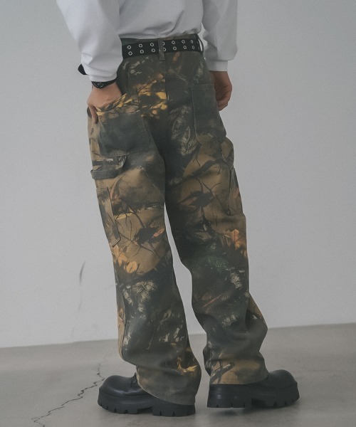 Shoowtime（ショウタイム） ジーンズ ツリーカモオールオーバー