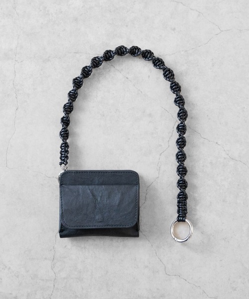 SENTI（センティ） ウォレットチェーン SPIRAL BRAIDING LEATHER