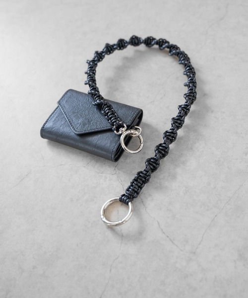 SENTI（センティ） ウォレットチェーン SPIRAL BRAIDING LEATHER
