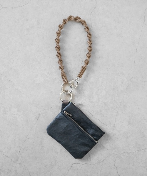 SENTI（センティ） ウォレットチェーン SPIRAL BRAIDING LEATHER