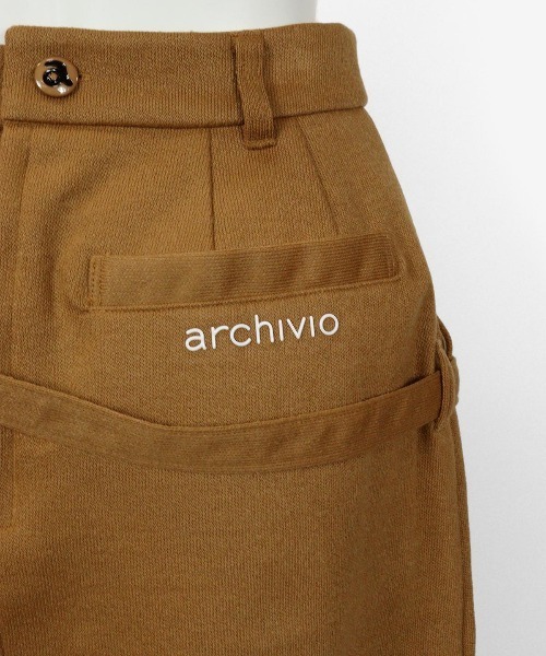 archivio（アルチビオ） スカート 「LADIES」ポシェット付きサイド