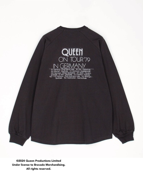 Queenクイーン フォトツアー ラグランTEE tシャツ Queenクイーン フォトツアー ラグランTEE レディース