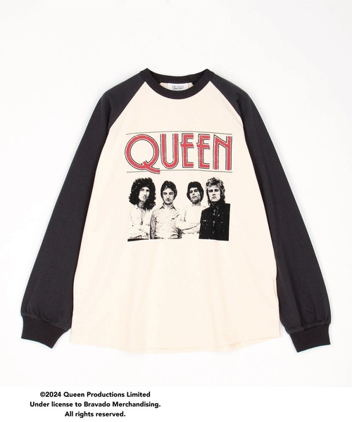 tシャツ Queenクイーン フォトツアー ラグランTEE レディース tシャツ Queenクイーン フォトツアー ラグランTEE レディース