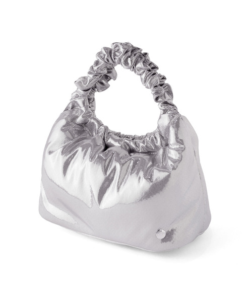 イアパピヨネ　２Way シルバー　メタリック　ショルダーバッグ　トートバッグ ear PAPILLONNER/イアパピヨネ】 2WAYショルダー ハンドバッグ