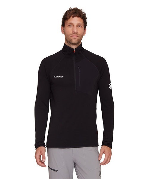 MAMMUT tシャツ エナジー ライト ミッドレイヤー ハーフ ジップ