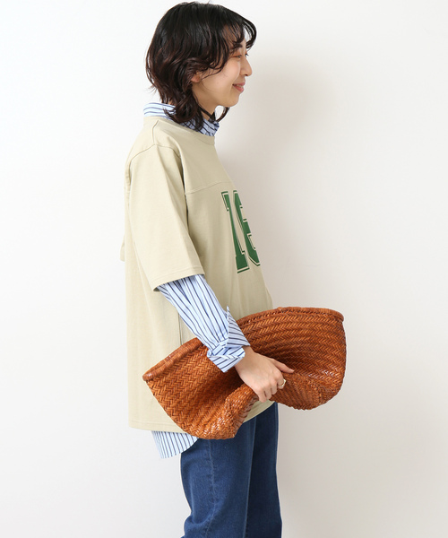 IENA - <未使用>◾️IENA / 天竺Tシャツ ベージュ IENA 「IENA」 半袖Tシャツ - ベージュ レディース : ZOZOTOWN