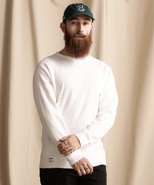 Schott N.Y.C（ショット） tシャツ Schott/ショット/HONEYCOMB WAFFLE 