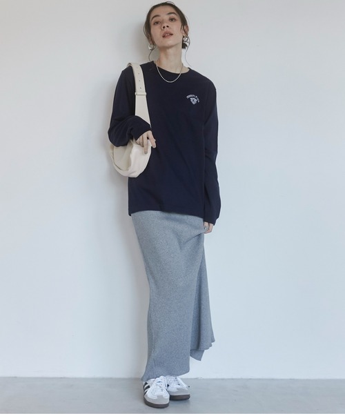 値下げ】ennoy ロンT 刺繍ロゴ スタイリスト私物 メンズ