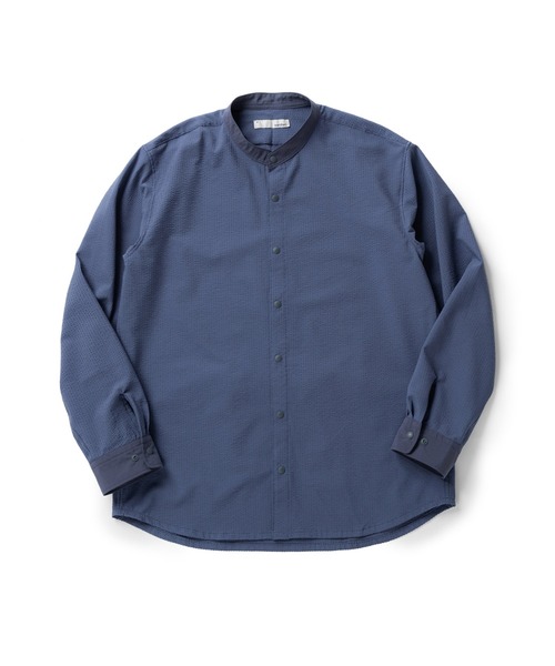 美品⭐︎RISLEY メッシュシャツ narifuri シャツ バックポケットクレリックメッシュシャツ