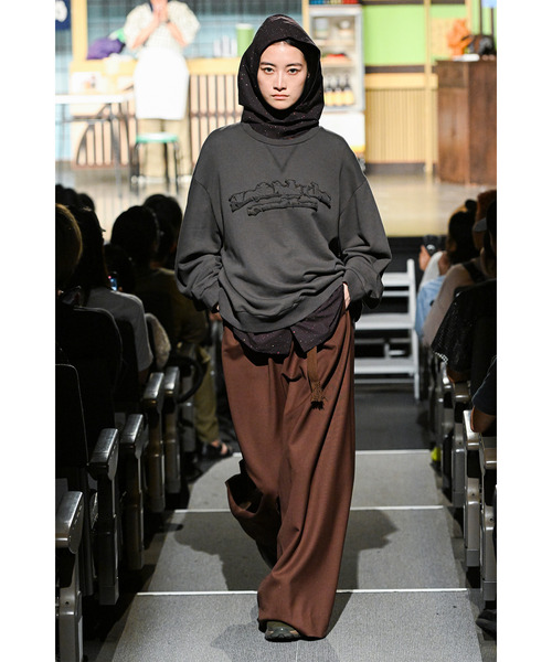 yoshiokubo GROUNDFLOOR スラックス ヨシオクボ / TWIST WOOL