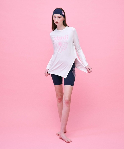 tシャツ AIRLIFT slim fit top flowermardi レディース AIRLIFT slim fit top flowermardi（Tシャツ/カットソー