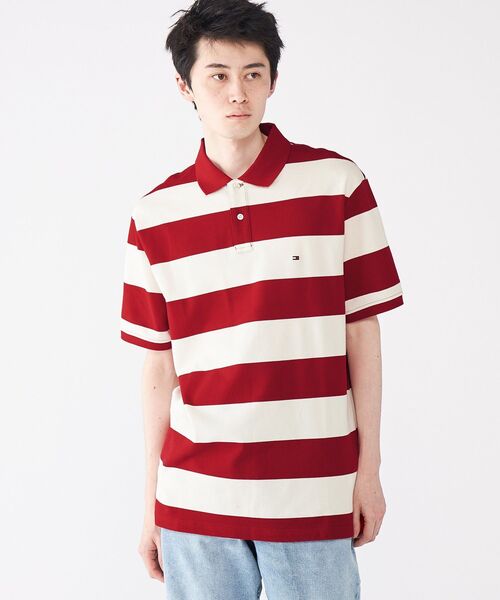 TOMMY HILFIGER（トミー・ヒルフィガー） ポロシャツ ブロッキング