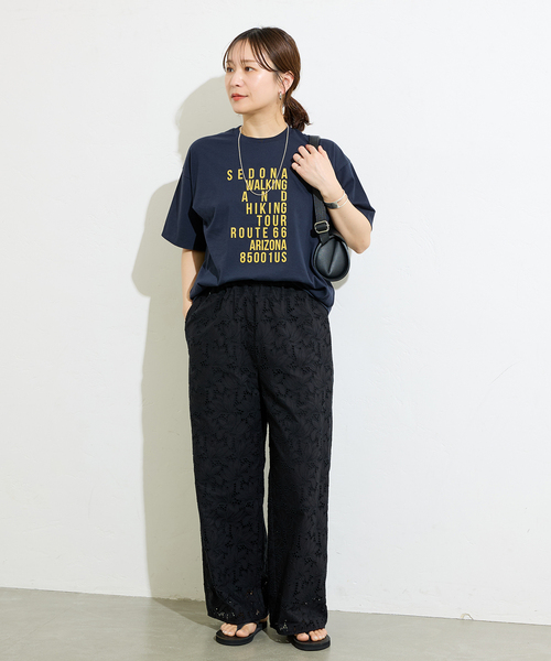 TICCA パンツ 別注「TICCA / ティッカ」フラワーレースパンツ