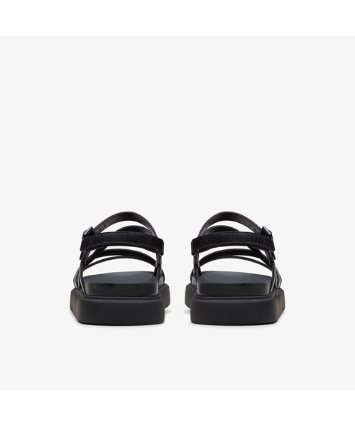 クラークス　レザーミュール　黒23.5 clarks クラークス（サンダル、ミュール）｜シューズ