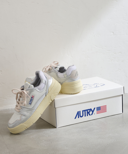 新品【AUTRY / オートリー】 CLC LOW WOM 36 AUTRY スニーカー AUTRY/オートリー CLC LOW WOM SIL レディース