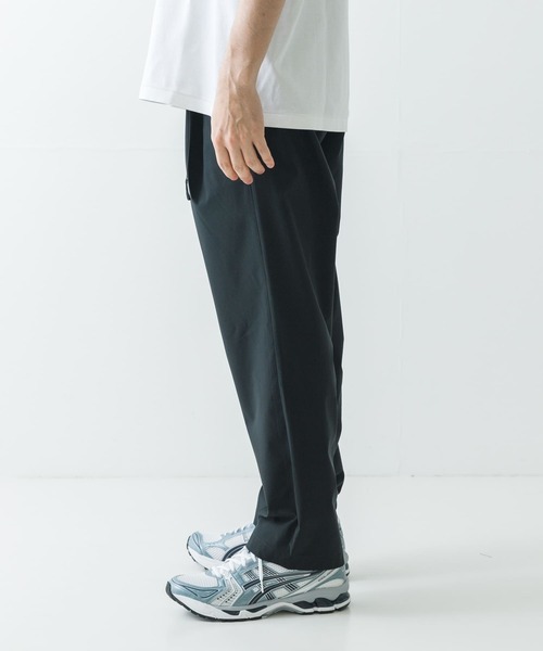 【GRAMICCI 】別注SOLOTEXドライタッチストレッチパンツメンズL黒 別注』GRAMICCI SOLOTEXドライタッチギャバパンツ[UR26-14H001