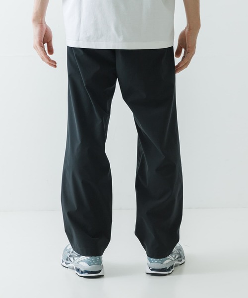 【GRAMICCI 】別注SOLOTEXドライタッチストレッチパンツメンズL黒 別注】GRAMICCI×URBAN RESEARCH ドライタッチギャバパンツ