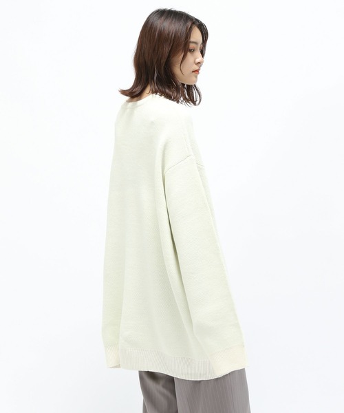 「Anui」 長袖ニット MEDIUM ブラック レディース_画像4