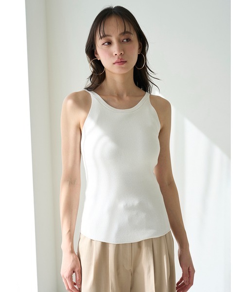 SNIDEL タンクトップ スナイデル SNIDEL カップ付きタンクトップ （LBLU