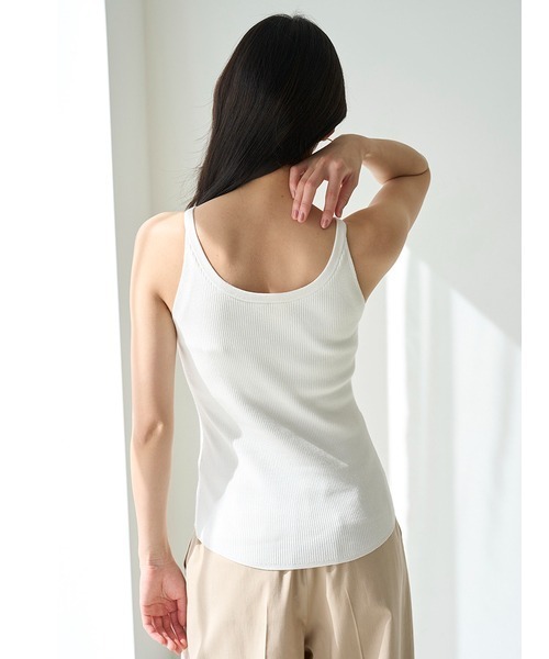 SNIDEL タンクトップ スナイデル SNIDEL カップ付きタンクトップ （LBLU