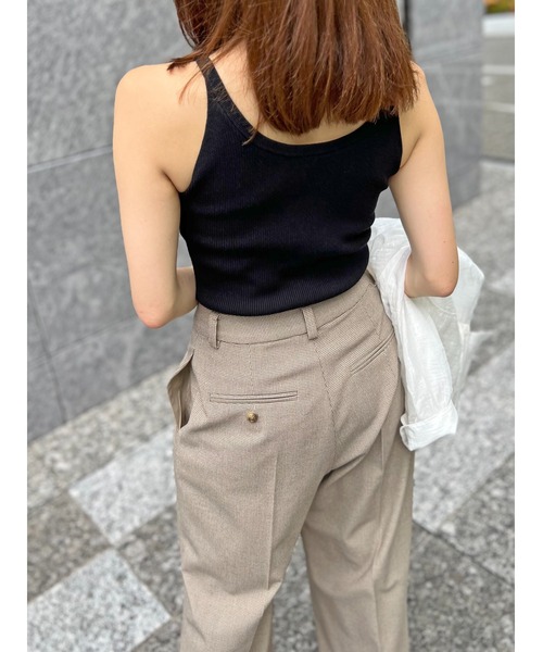 SNIDEL タンクトップ SNIDEL タンクトップ ノースリーブ カップ付きタンクトップ
