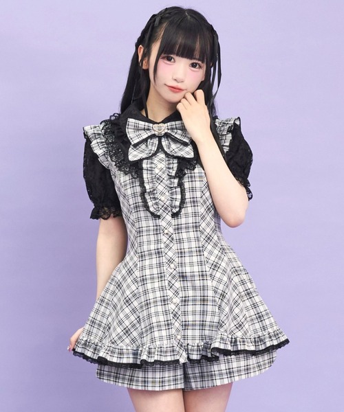 Secret Honey（シークレットハニー） セットアップ 裾フリルレース