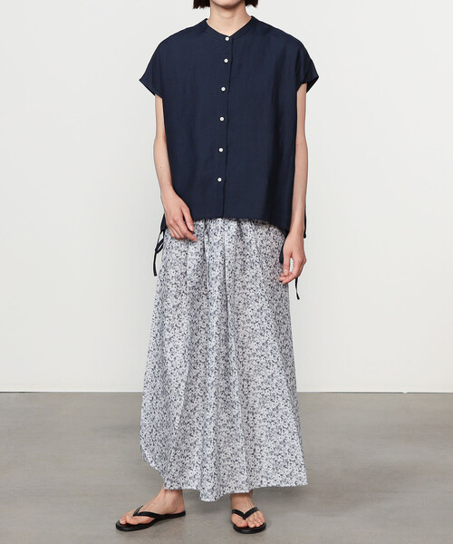 ブラウス シャツ nicholson ＆ nicholson | 「別注」フレンチスリーブブラウス WOMEN レディース nicolson&nicolson ブラウス シャツ nicholson ＆ | 「別注
