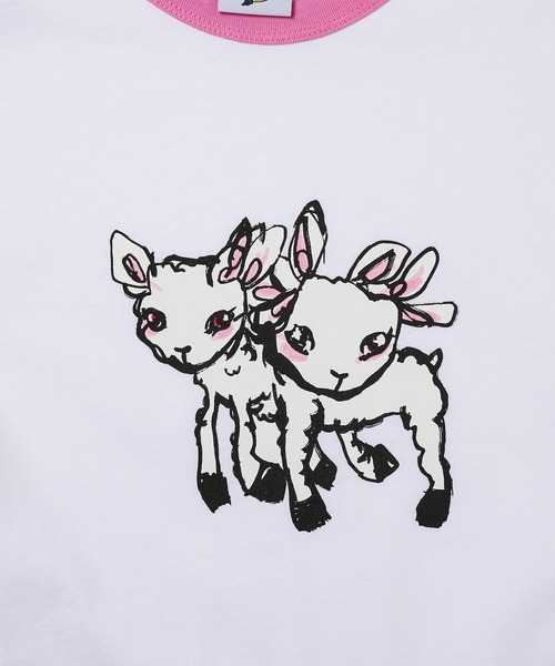 Sky High Farm Workwear tシャツ ERI PRINT BABY TEE KNIT