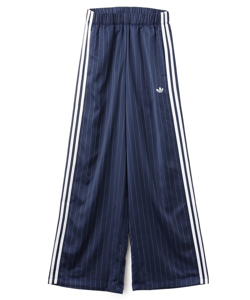 最終値下げ 希少 adidas ワイドレッグデニムパンツ 新品 大人気 ☆ADIDAS☆ DENIM BLUE ADIBREAK ジーンズ ワイドパンツ