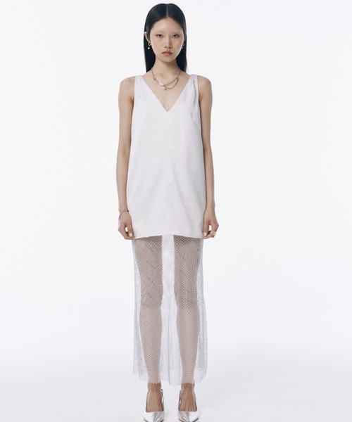 JOSE MOON（ジョゼムーン） ワンピース SATIN GRITTER DRESS/サテン