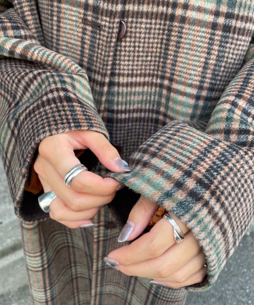 「CIAOPANIC」 ステンカラーコート SMALL ベージュ レディース_画像9