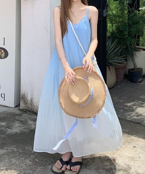 儀右エ門　ワンピ　新品未使用　かわいい　藍色グラデーション　今季購入 p003_fff7b04b-1d6d-45b5-bec3-