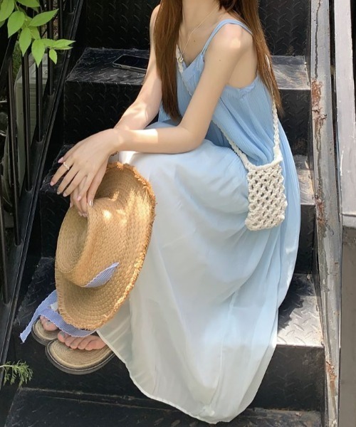FAVORITO ワンピース グラデーションカラーキャミワンピース
