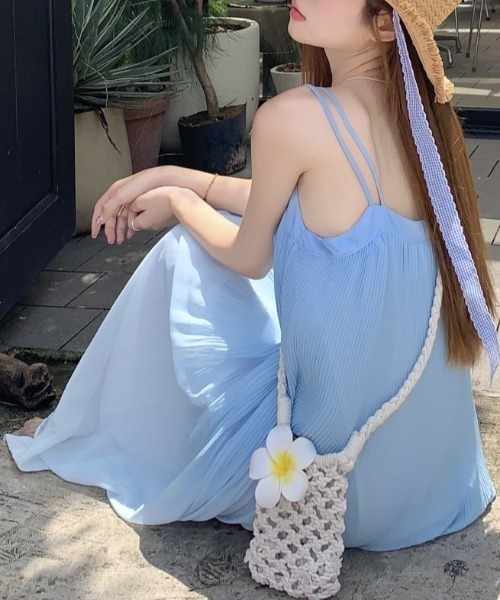 FAVORITO ワンピース グラデーションカラーキャミワンピース