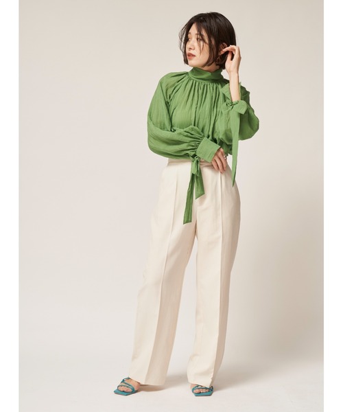 「FRAY I.D」 長袖ブラウス ONE SIZE ホワイト レディース FRAY I.D 「FRAY I.D」 長袖ブラウス ONE SIZE ホワイト